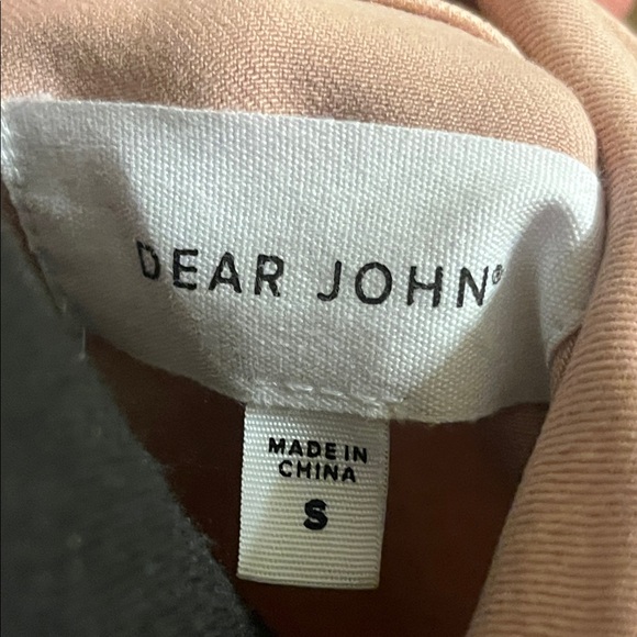 Dear John Light Pink Belted Dress - Picture 10 of 11